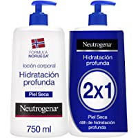 Los mejores  - Neutrogena Loción Corporal Hidratación Profunda- Piel Seca- 2x750ml